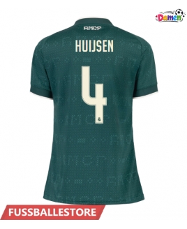 Günstige Real Madrid Dean Huijsen #4 Auswärtstrikot Damen 2026-27 Kurzarm